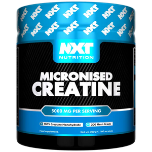 NXT Nutrition Micronised Pure Creatine Monohydrate Powder 300g