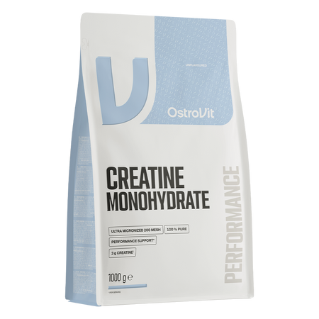 OstroVit Micronised Creatine Monohydrate with no added sugar 300g, 500g, 1000g