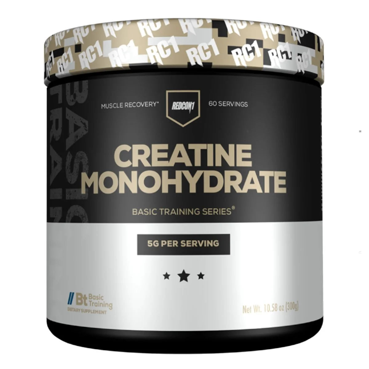 REDCON1 Creatine Monohydrate Keto Friendly & Vegan 60 Servings 300g