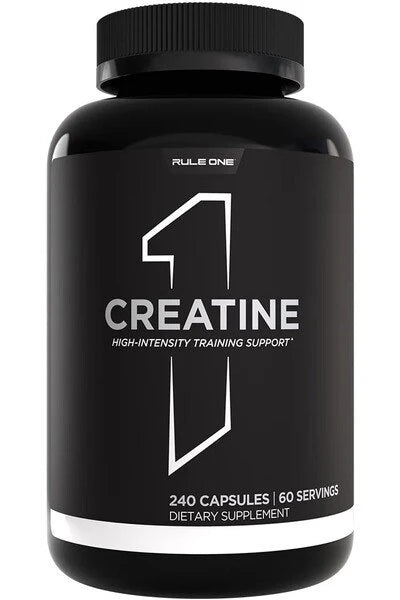 Rule One Creatine Monohydrate Capsules 120 & 240 Caps