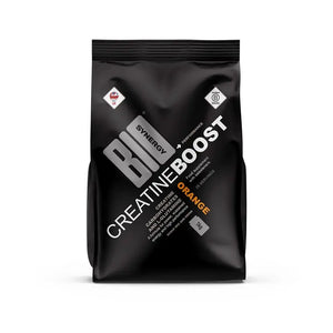 Bio-Synergy Creatine Boost Powder Dextrose, Glutamine & Electrolytes Orange 1000g