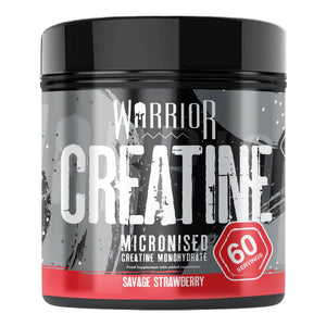 Warrior Pure Micronised Creatine Monohydrate Powder Flavoured 300g