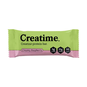 Creatime Creatine Protein Bars Snack with Low Sugar 3g Creatine & 15g Protein 12 Bars