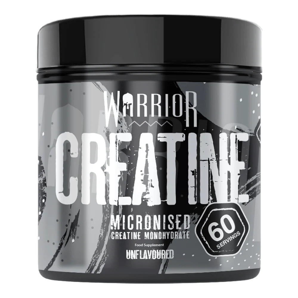 Warrior Pure Micronised Creatine Monohydrate Powder Flavoured 300g