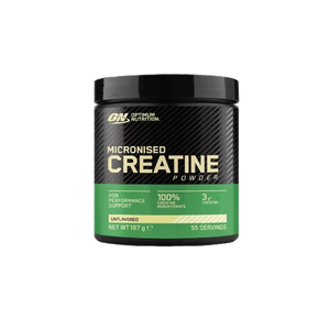 Optimum Nutrition Micronised Pure Creatine Monohydrate Powder 187g, 317g & 634g Tubs