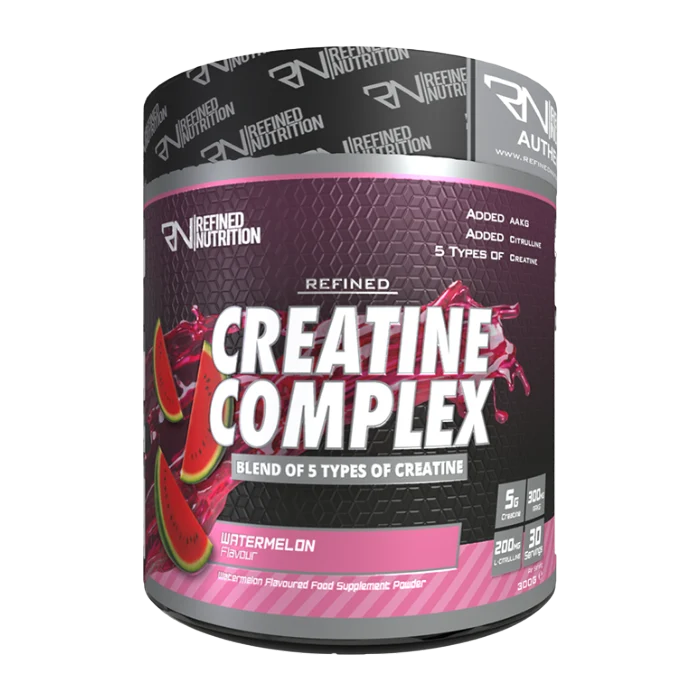 Refined Nutrition Creatine Complex Powder 5-Creatine Blend Flavoured 300g