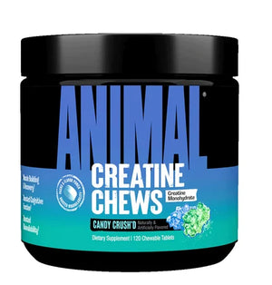 Animal Creatine Chews 5g Monohydrate + AstraGin 120 Chewable Tablets