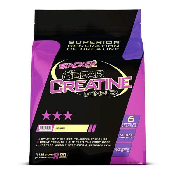STACKER-2 6th Gear Creatine Complex 6-Part Advanced Creatine 1135g
