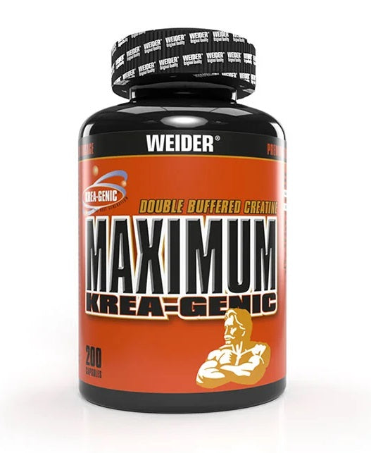 Weider Sugar-Free & Vegan Maximum Krea-Genic Capsules 200 Caps 50 Servings