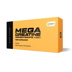Scitec Nutrition Mega Creatine Monohydrate 1320Creapure® 120 Capsules 60 Servings