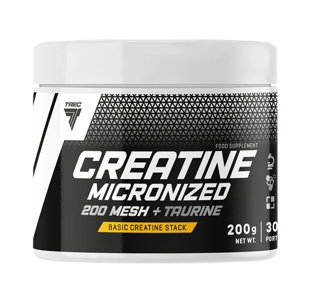 TREC Nutrition Creatine Micronised 200 Mesh + Taurine & Vit C 200g & 400g