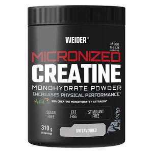 Weider Sugar-Free & Vegan Micronised Creatine 200 Mesh Powder 300g