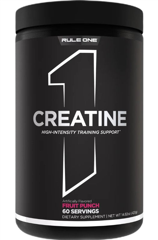 Rule 1 Creatine Powder Pure Micronised Creatine Monohydrate 30/60 Servings