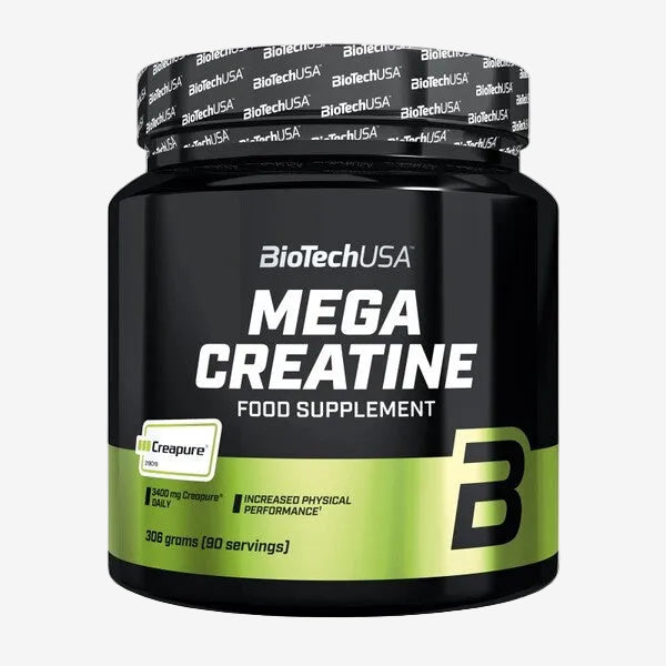BioTechUSA Mega Creatine Powder Creapure® 306g 90 Servings