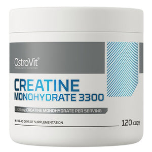 OstroVit Creatine Monohydrate 3300mg per Serving 120 Caps