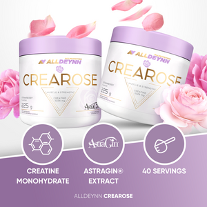 Allnutrition ALLDEYNN Crearose Flavoured Creatine Powder with AstraGin® 225g / 40 Servings – Cherry Pineapple