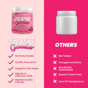EHP Labs Oxyshred Creatine Gummies Berry Bliss 90 Gummies