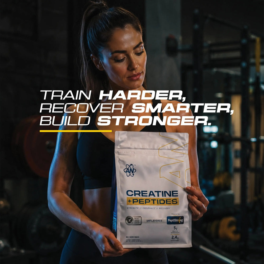 Applied Nutrition Creatine Monohydrate + Peptide for Strength 444g 60 Servings