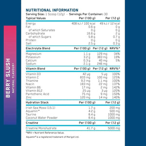 Applied Nutrition Creatine and Hydration Powder 330g 30 Servings