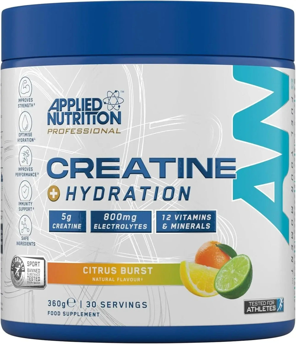 Applied Nutrition Creatine and Hydration Powder 330g 30 Servings