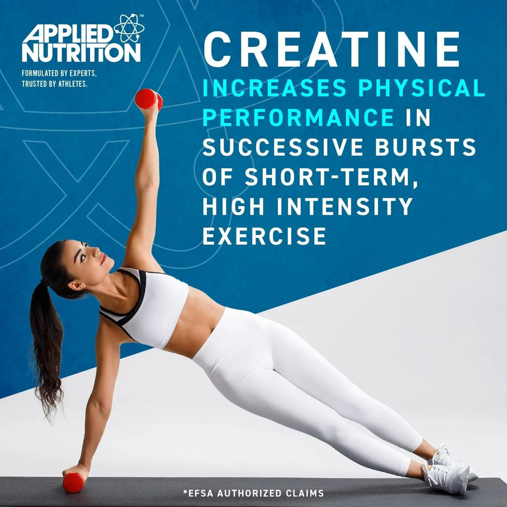 Applied Nutrition Flavoured Micronised Creatine Monohydrate Powder 250g 50 Servings