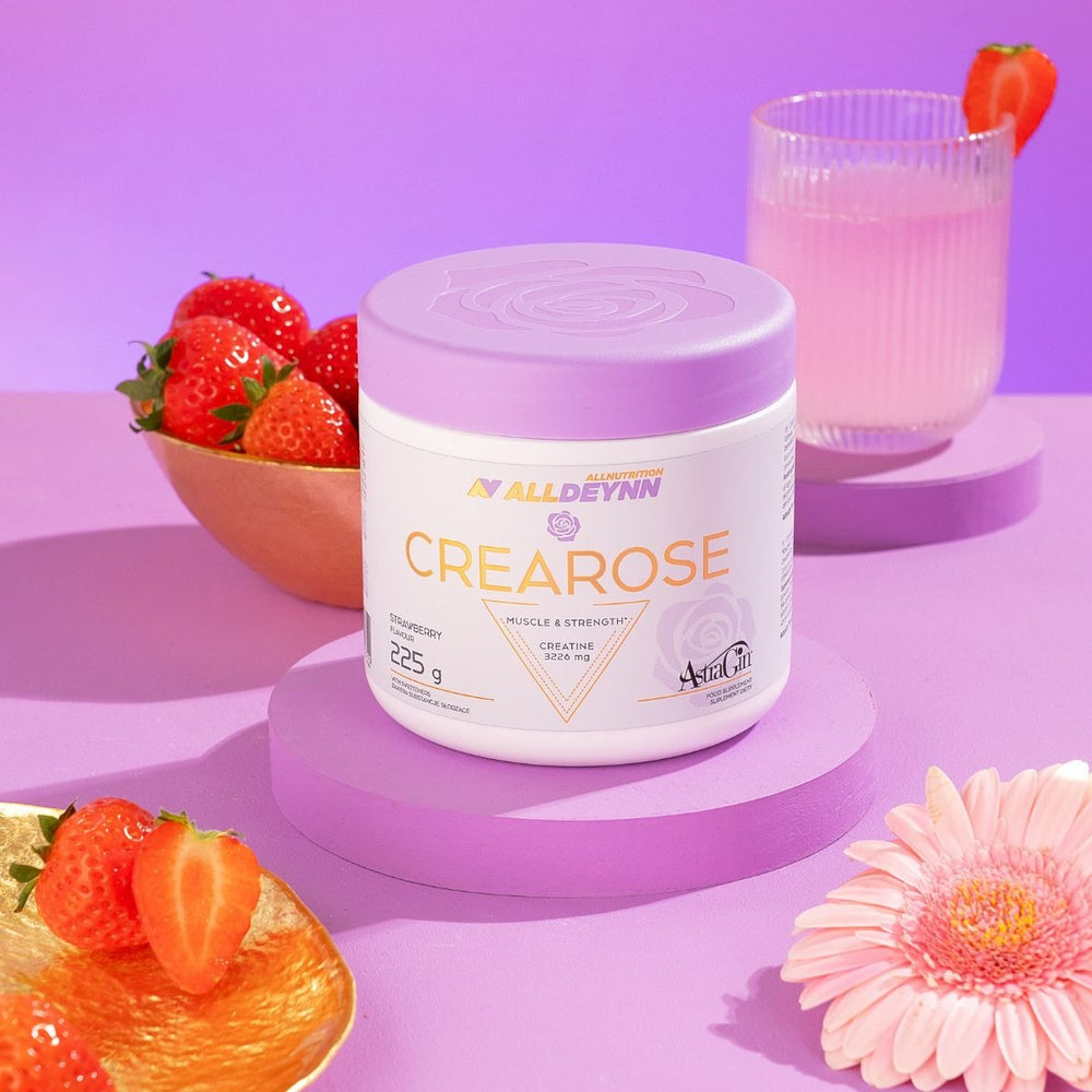 Allnutrition ALLDEYNN Crearose Flavoured Creatine Powder with AstraGin® 225g / 40 Servings – Cherry Pineapple