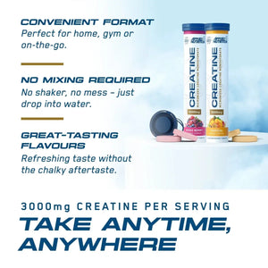 Applied Nutrition Creatine Monohydrate Micronised Effervescent Tablets 6 x 16 Pack 96 Tablets