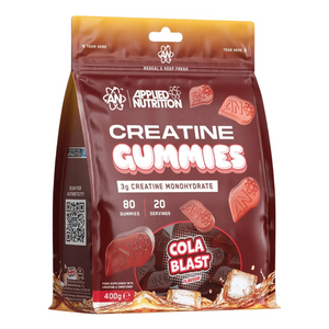Applied Nutrition Creatine Gummies Flavoured Halal Vegan 400g, 80 Gummies 20 Servings