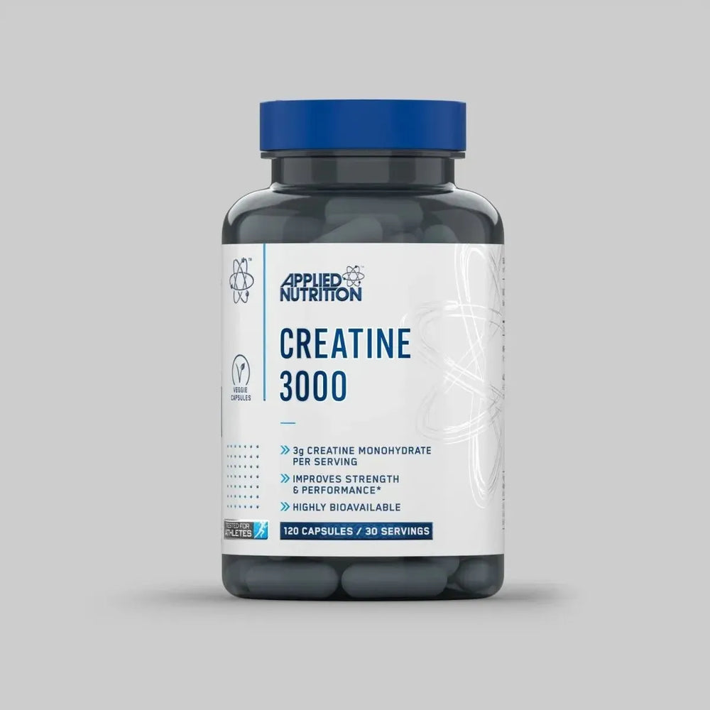 Applied Nutrition Creatine 3000 Capsules unflavoured 120 Caps 30 Servings