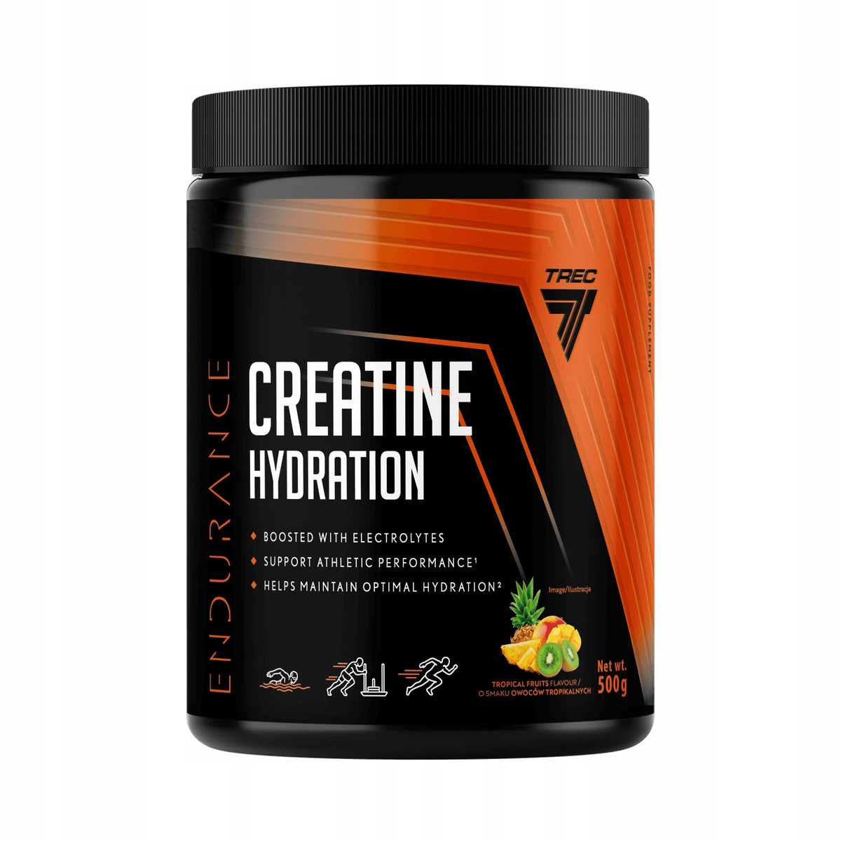 Trec Endurance Creatine Hydration Powder – Tropical Fruit 500g 90 Servings