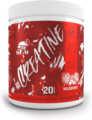 5% Nutrition Code Red Flavoured 3-Form Creatine Powder 124g 20 serving