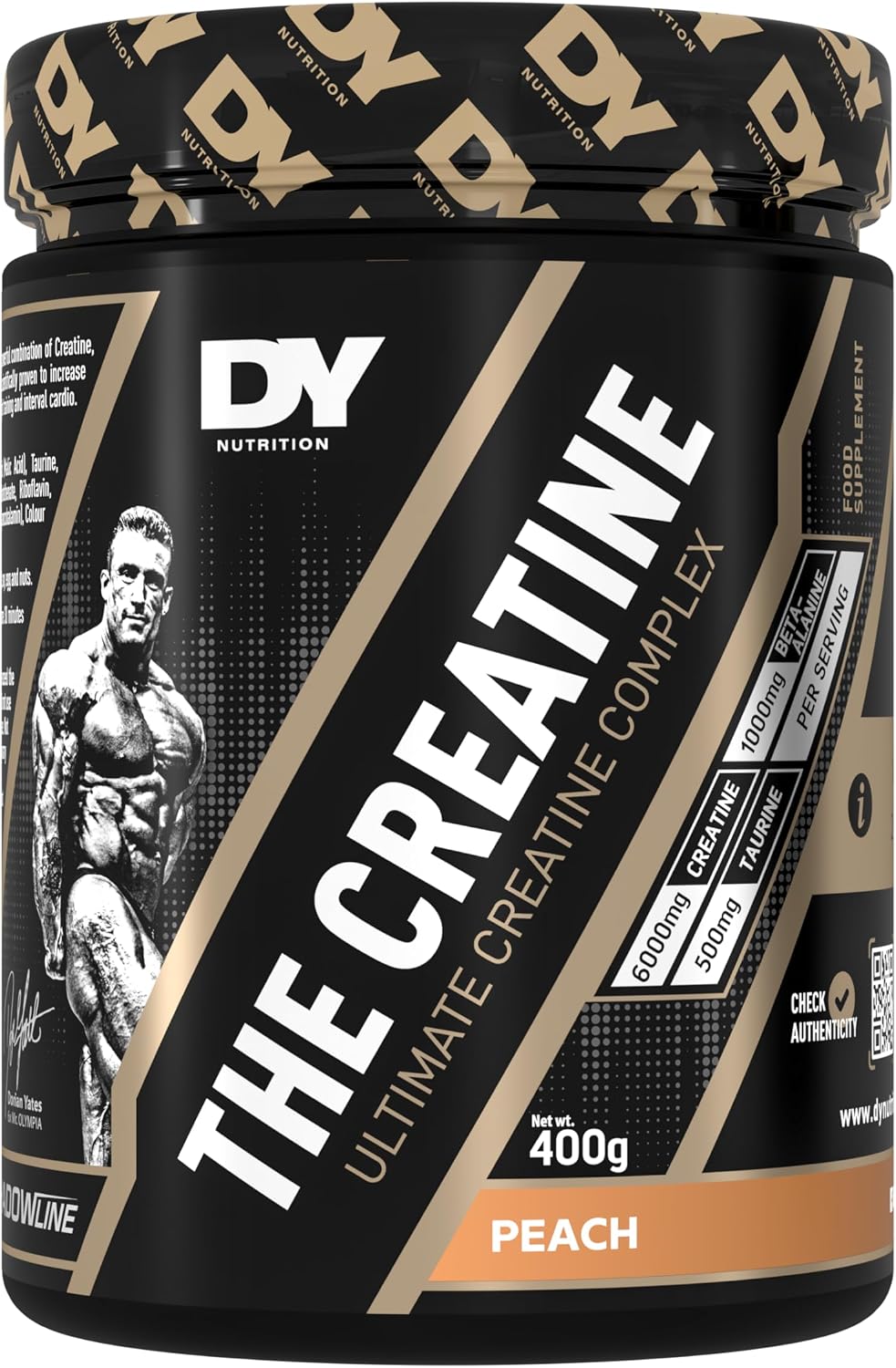 Dorian Yates Creatine Complex with Monohydrate for advance strength 400g 40 Servings