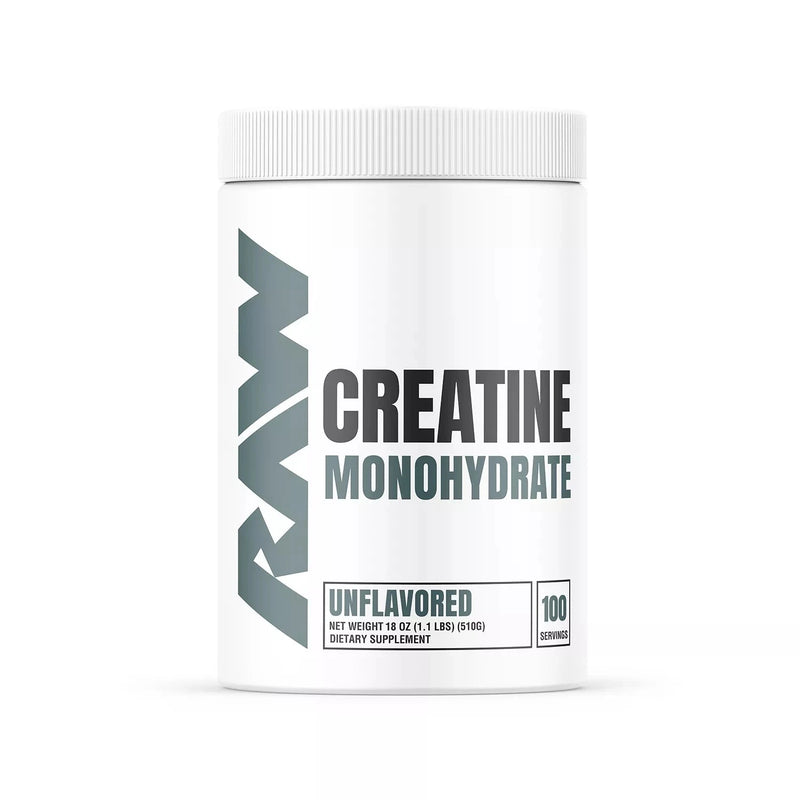RAW Nutrition CBUM Essential Creatine Monohydrate – Unflavored 250g, 510g