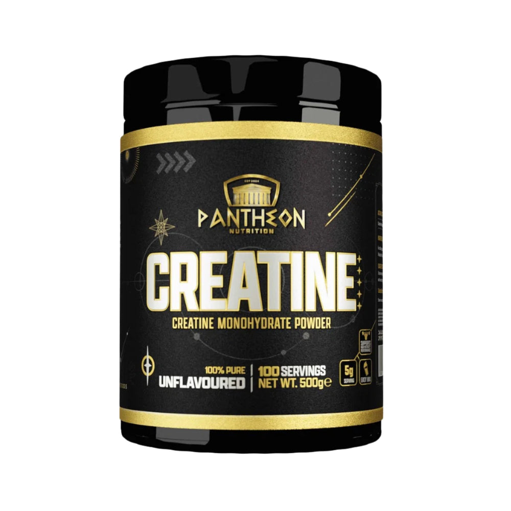 Pantheon Nutrition Pure Creatine Monohydrate Powder 500g / 100 Servings