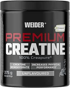 Weider Sugar-Free, Gluten-Free & Vegan Creapure Creatine Powder 375g / 75 Servings