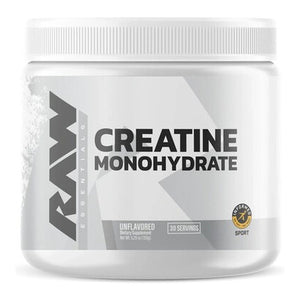 Raw Nutrition  Micronised Creatine Monohydrate Flavoured & Unflavoured 30 Servings